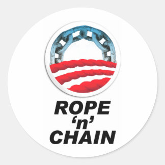 Rope 'n' Chain Classic Round Sticker