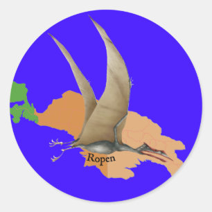 Ropen Classic Round Sticker