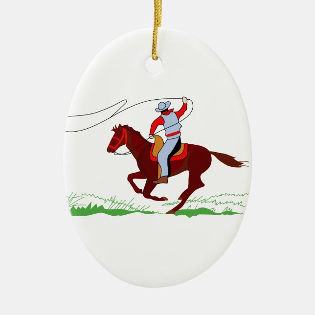 Roper Ceramic Ornament (Front)