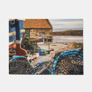 Ropes And Lobster Pots Pittenweem, Scotland Doormat