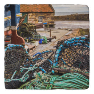 Ropes And Lobster Pots   Pittenweem, Scotland Trivet