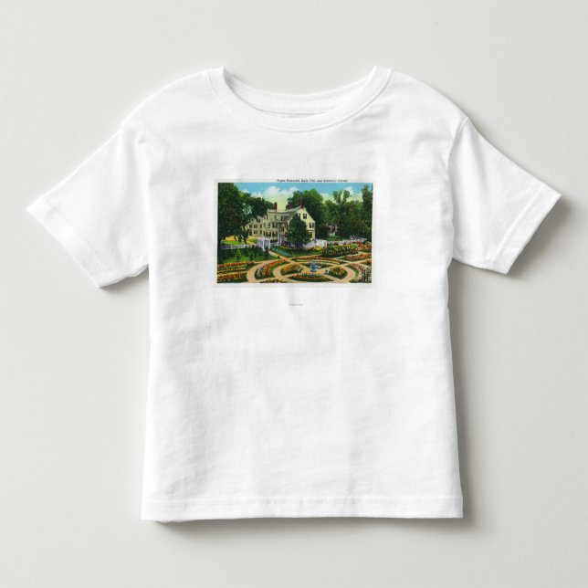 Ropes Memorial and Botanical Gardens View # 1 Toddler T-shirt (Front)