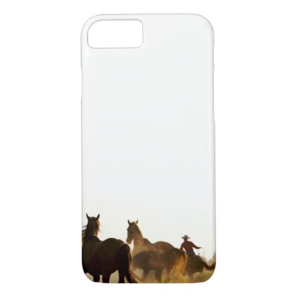 roping cowboy cell phone case