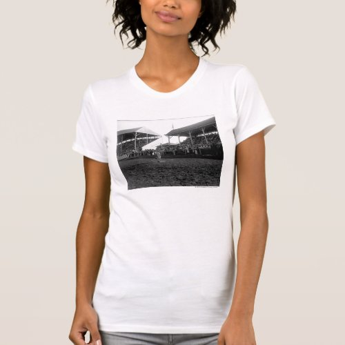 Roping tricks at a rodeo T_Shirt