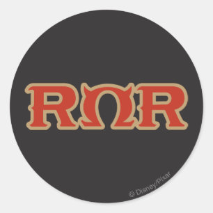 ROR Logo Classic Round Sticker