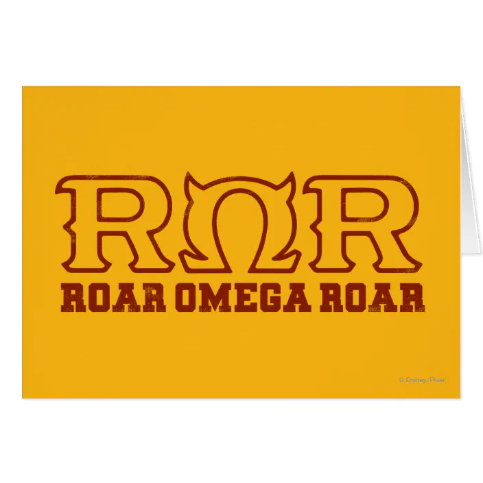 Ror Roar Omega Roar Logo Zazzle Com