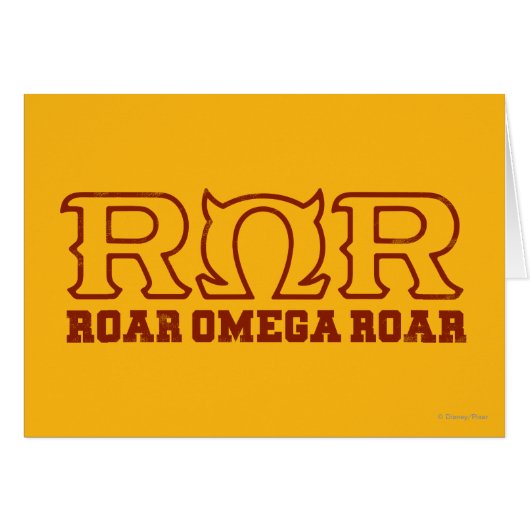 ROR - ROAR OMEGA ROAR - Logo Cards (Front Horizontal)