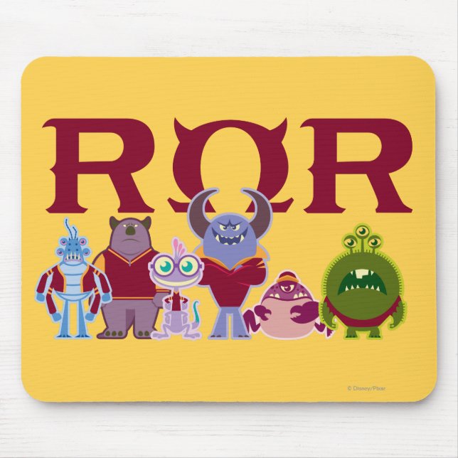 ROR - Scare Students Mouse Pad (Front)