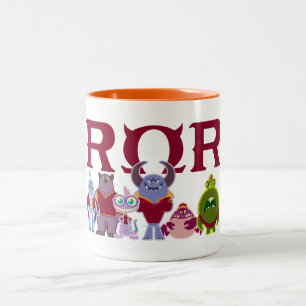 ROR - Scare Students Two-Tone Coffee Mug