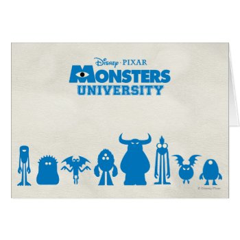Ror Silhouettes by disneypixarmonsters at Zazzle