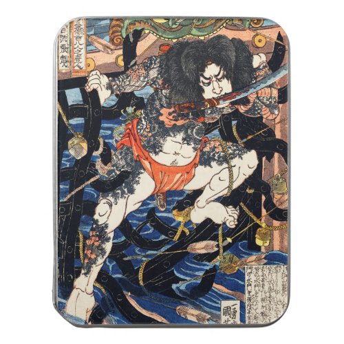 Rori Hakucho Chojun byUtagawa Kuniyoshi Jigsaw Puzzle