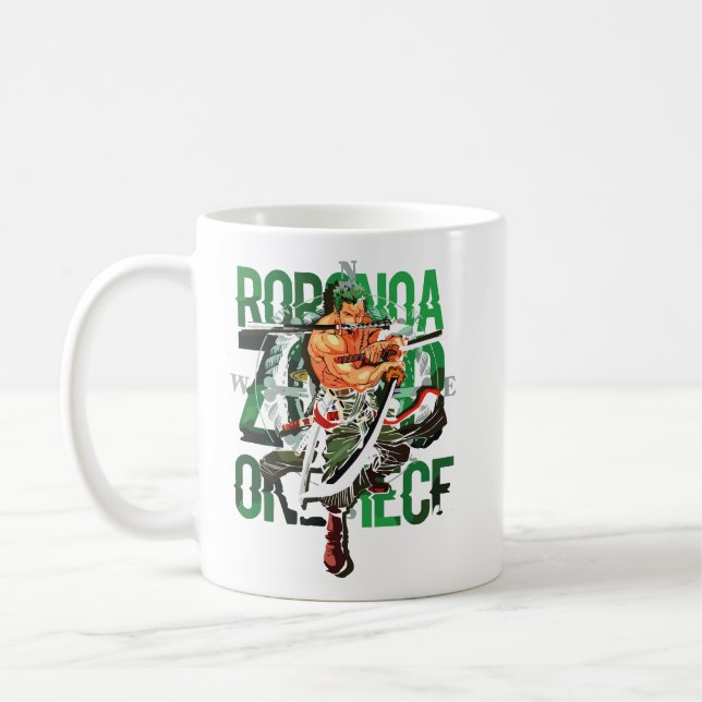 Roronoa Zoro One Piece Coffee Mug (Left)