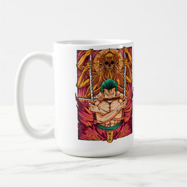 Roronoa Zoro One Piece Coffee Mug (Left)