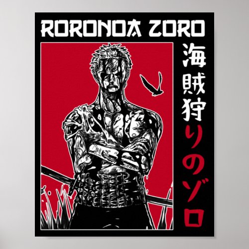 Roronoa Zoro One Piece Poster