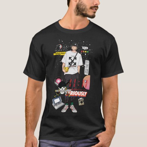 Roronoa Zoro Street Style One Piece  T_Shirt