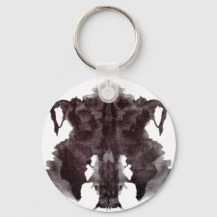 Rorschach Blot 4 Keychain