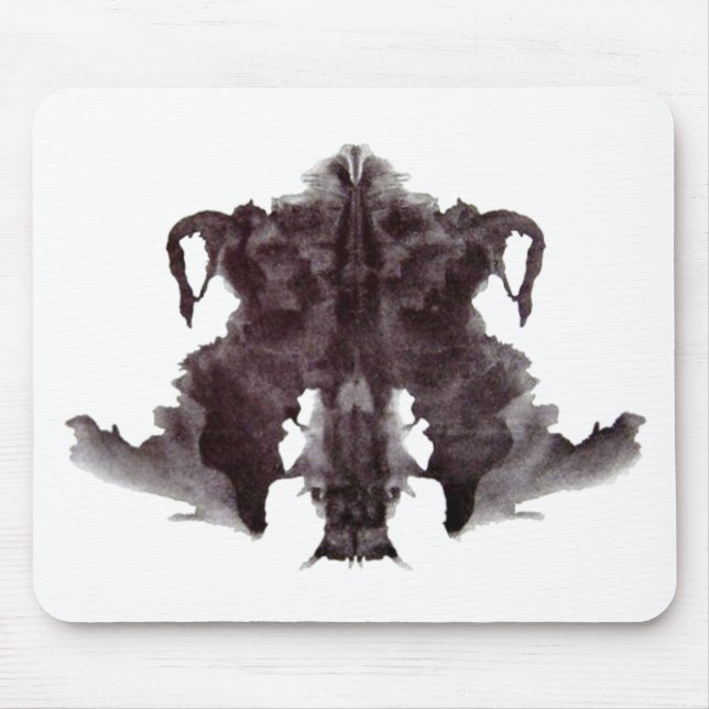 Rorschach Blot 4 Mouse Pad (Front)
