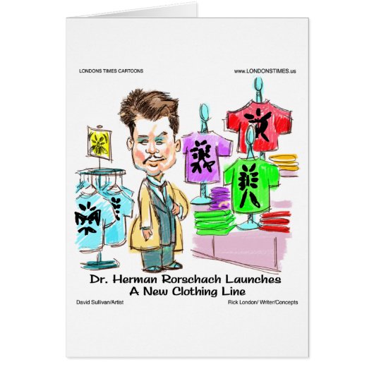 Rorschach Brands Funny Gifts,  Tees Mugs & Cards (Front)