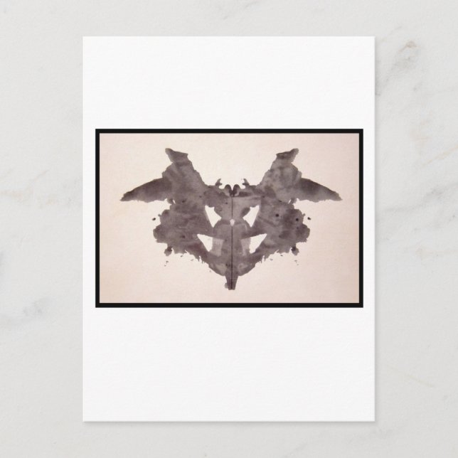 Rorschach Inkblot 1.0 Postcard (Front)