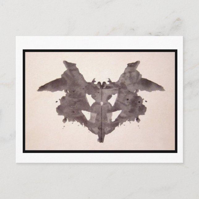Rorschach Inkblot 1.0 Postcard (Front)