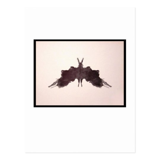 Rorschach Inkblot 5.0 Postcard