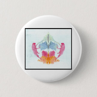 Rorschach Inkblot 8.0 Pinback Button