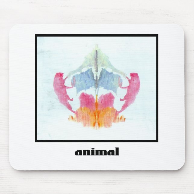Rorschach Inkblot 8 Mouse Pad (Front)