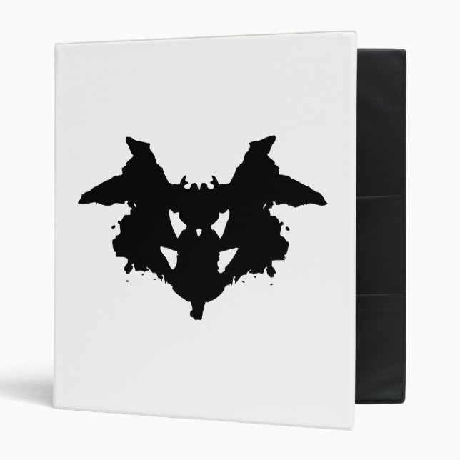Rorschach Inkblot Binder (Front/Inside)