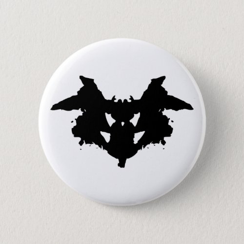 Rorschach Inkblot Button