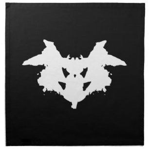 Rorschach Inkblot Cloth Napkin