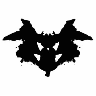 Rorschach Inkblot Cutout