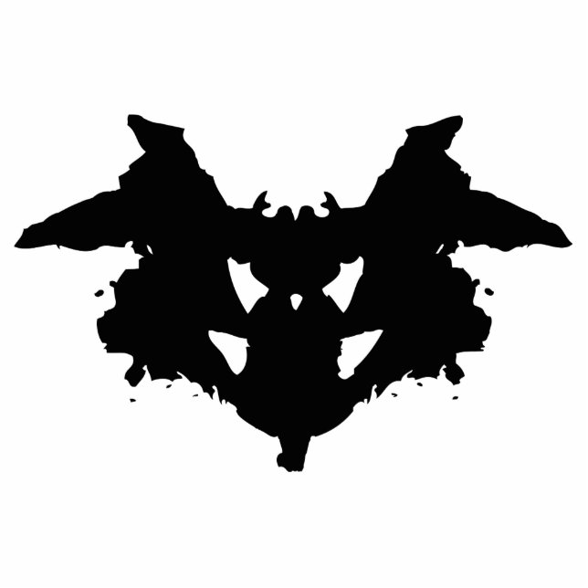 Rorschach Inkblot Cutout (Front)