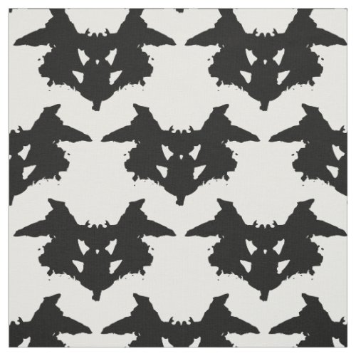 Rorschach Inkblot Fabric