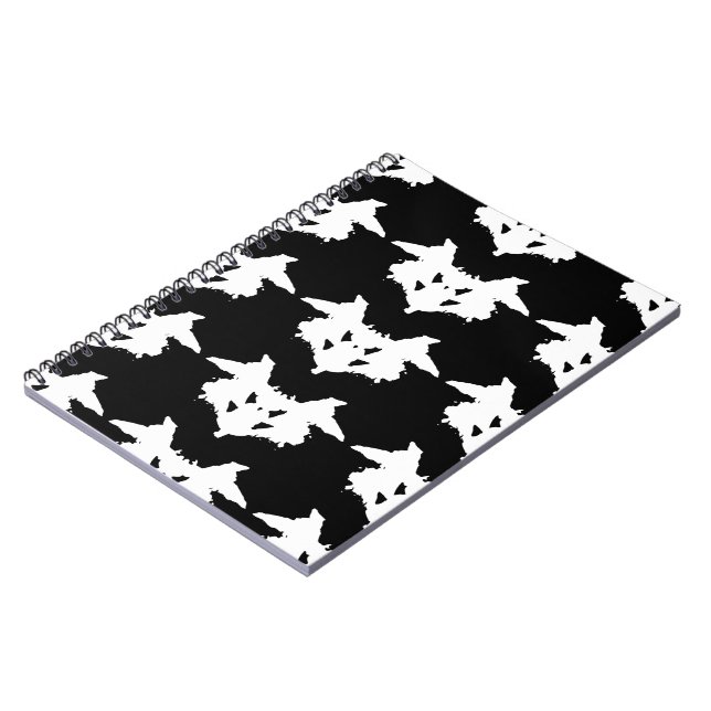 Rorschach Inkblot Notebook (Left Side)