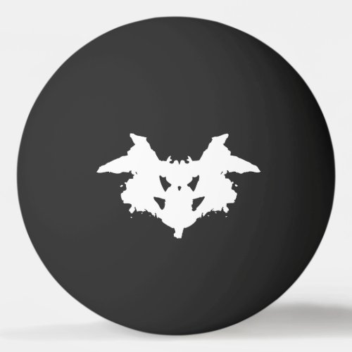 Rorschach Inkblot Ping_Pong Ball