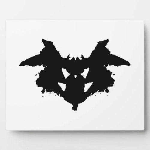Rorschach Inkblot Plaque