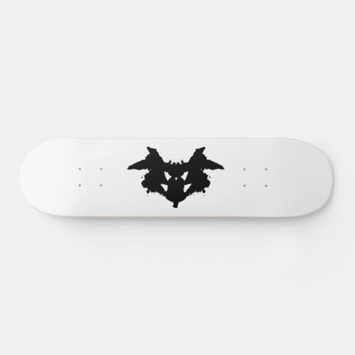 Rorschach Inkblot Skateboard Deck