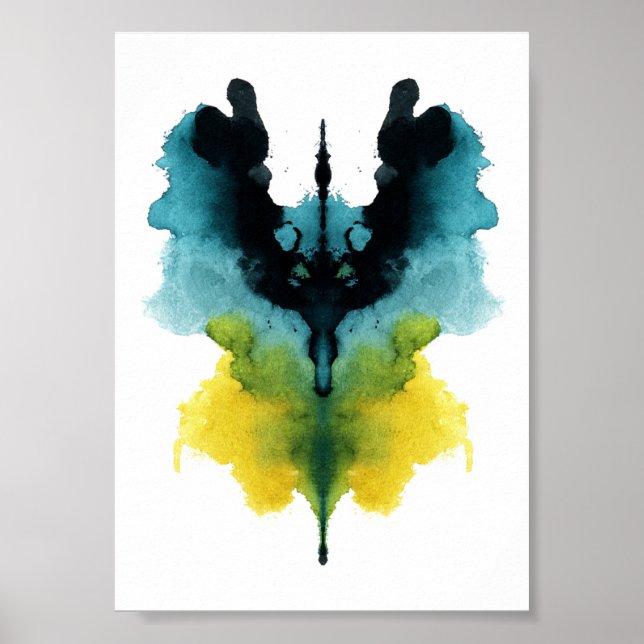 Rorschach Inkblot Test. Don't Call Me Crazy Poster (Front)