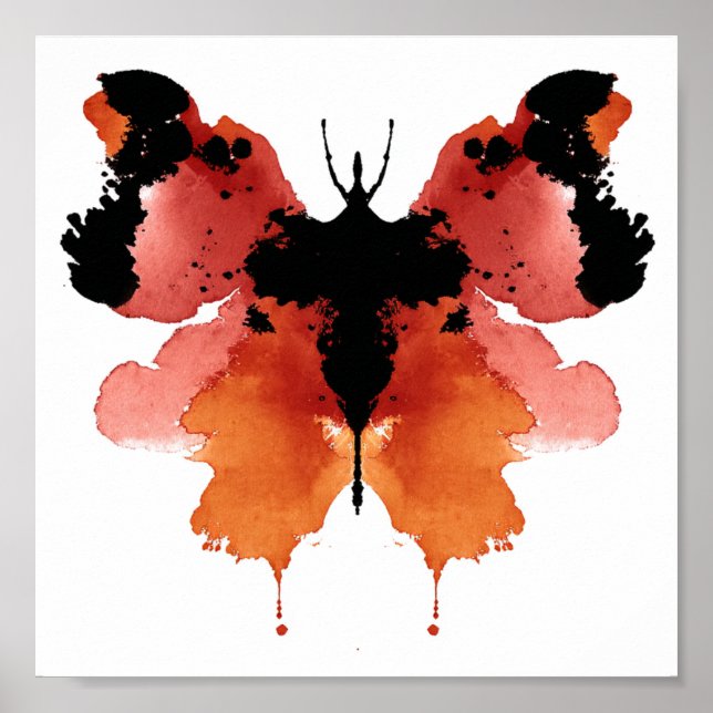 Rorschach Inkblot Test. Don't Call Me Crazy  Poster (Front)