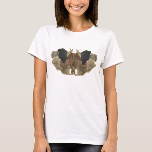 Rorschach Inkblot Test. Don't Call Me Crazy T-Shirt (Front)