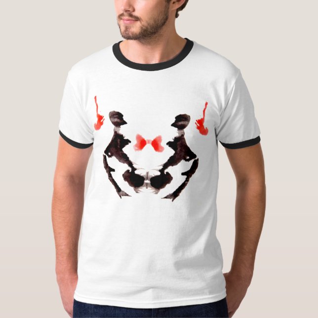 Rorschach Inkblot Test Number 3 T-Shirt (Front)