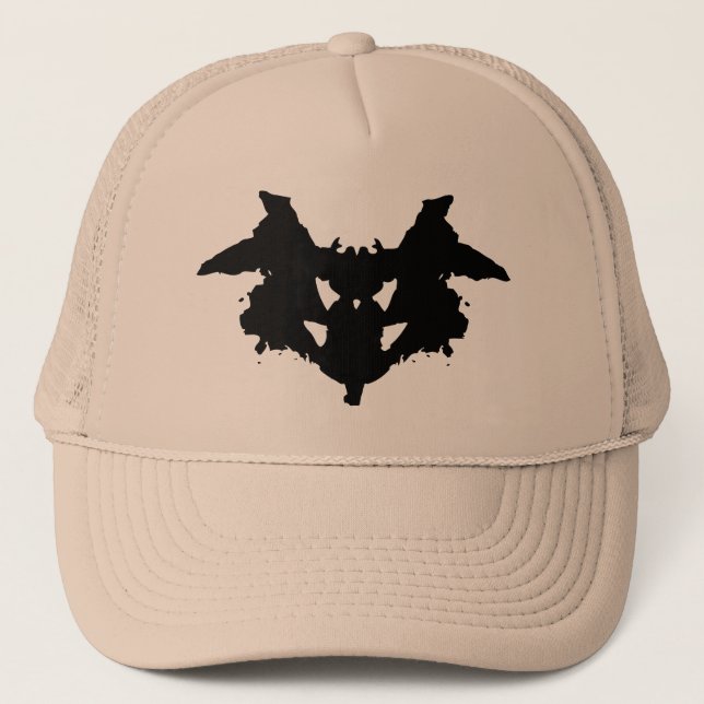 Rorschach Inkblot Trucker Hat (Front)