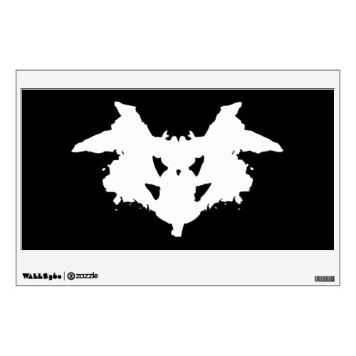 Rorschach Inkblot Wall Decal