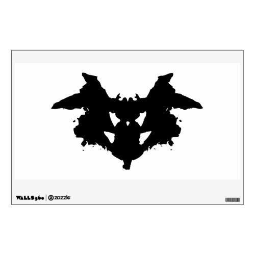 Rorschach Inkblot Wall Sticker