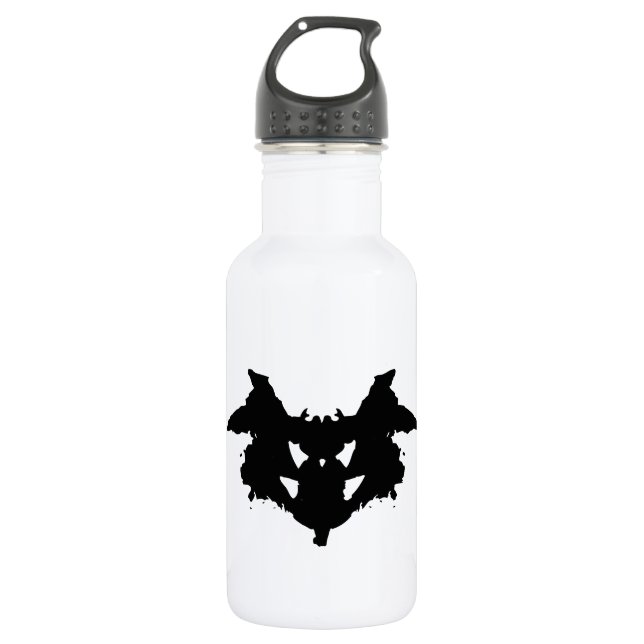 Rorschach Inkblot Water Bottle (Front)