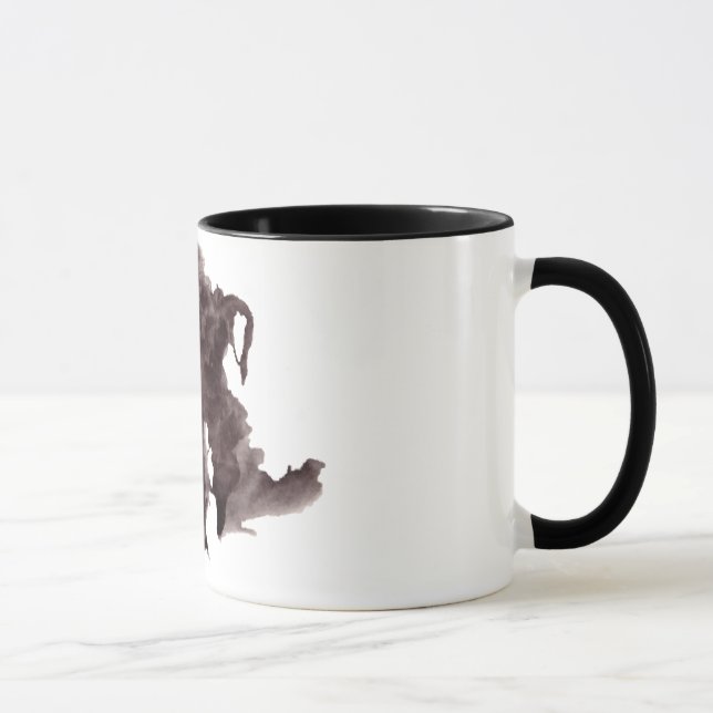Rorschach  InkBlots Test Plate 4 Mug (Right)