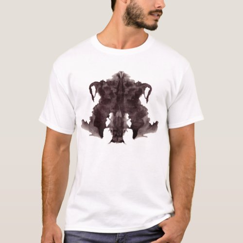 Rorschach Test InkBlots Plate 4 T_Shirt