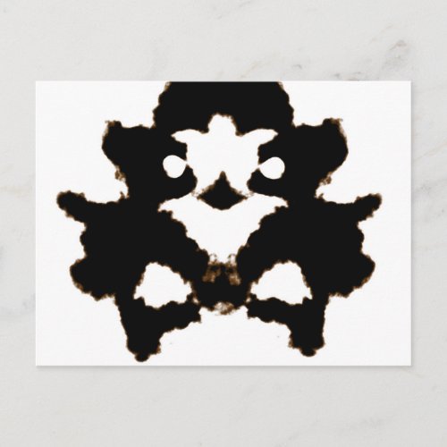 Rorschach Test of an Ink Blot Card