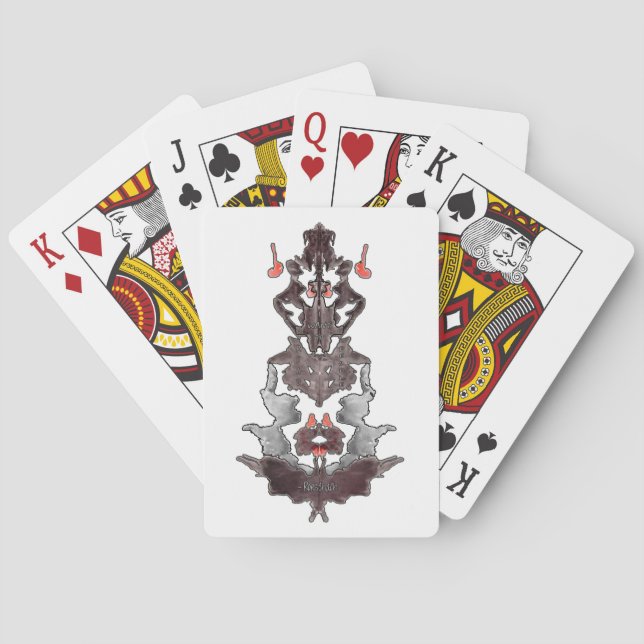 Rorschach Wants To Read People Poker Cards (Back)