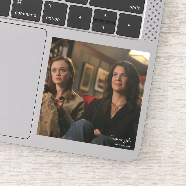 Rory & Lorelai Watch a Movie Sticker (Detail)